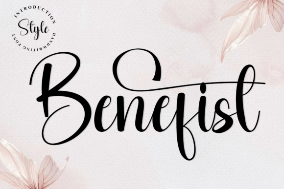 Benefist: The Elegant Script Font for Premium Branding