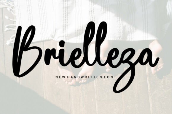 Brielleza: A Refined Script Font for Elegant Design
