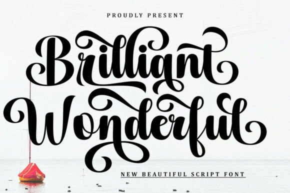 Brilliant Wonderful: A Handwritten Script Font for Makers and Designers