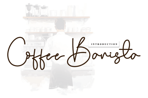 Coffee Barista: A Sophisticated Script Font for Elegant Branding Projects