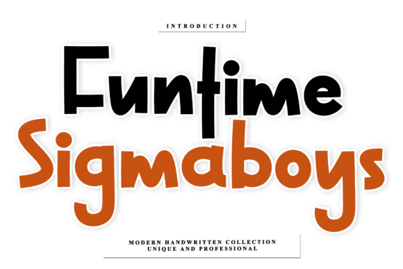 Funtime Sigmaboys: A Sophisticated Script Font for Crafters