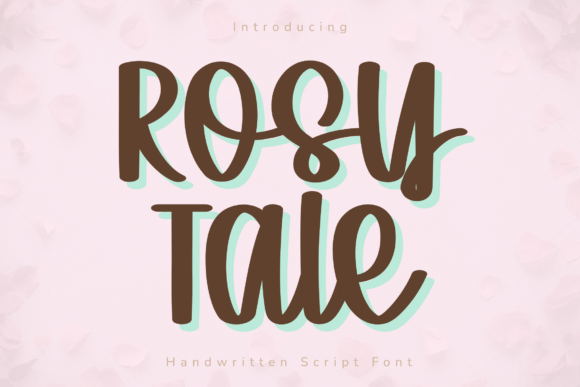 How Rosy Tale Font Transformed a Café’s Branding into Something Elegant and Memorable