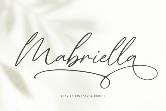 Mabriella: The Refined Signature Font for Editors
