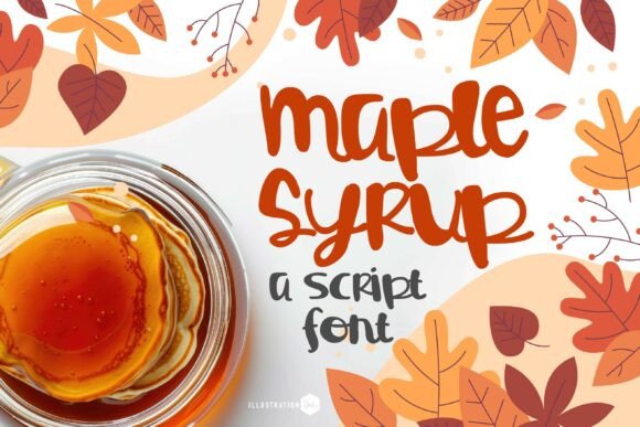 Maple Syrup Family: The Perfect Script Font for Brands