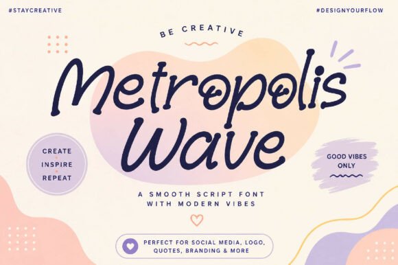 Metropolis Wave: A Modern Script Font Review