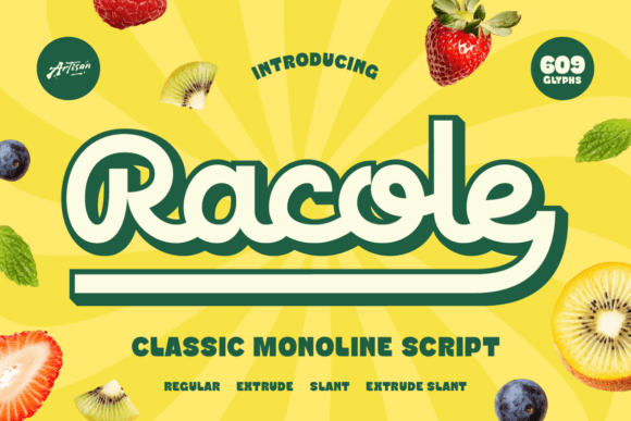 Racole: The Perfect Script Font for Branding