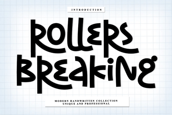 Rollers Breaking: A Premium Script Font for Brand Identity