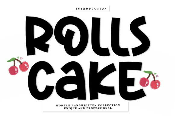 Rolls Cake: A Sophisticated Script Font for Crafters