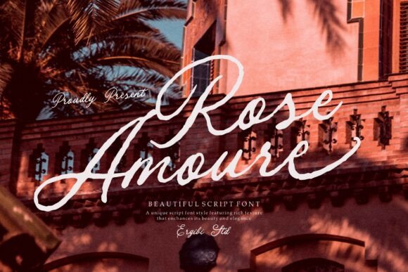 Rose Amoure: The Elegant Script Font for Crafters