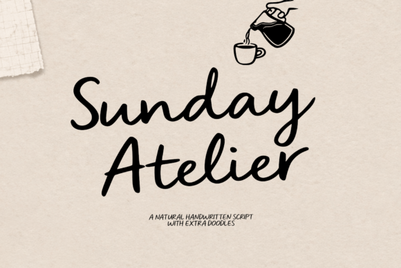 Sunday Atelier: A Premium Script Font for Branding