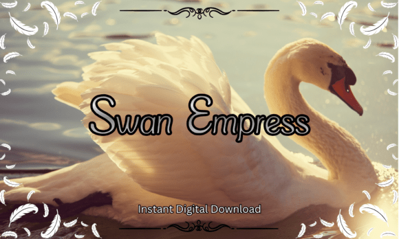 Swan Empress: A Dreamy Handwritten Font for Makers