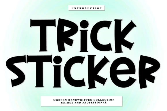 Trick Sticker: A Sophisticated Script Font Review