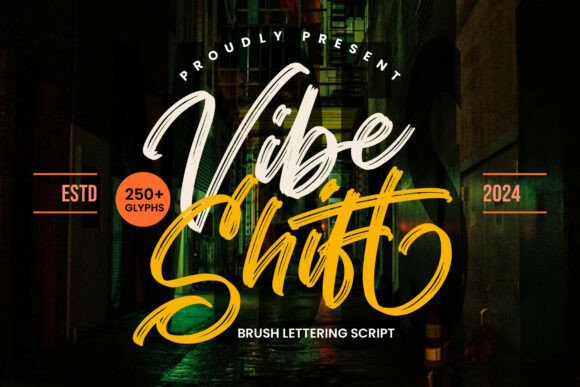Vibe Shift: The Bold Script Font for Your Brand